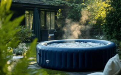 Le Spa Intex Blue Navy 4 places : L’allie detente de votre terrasse
